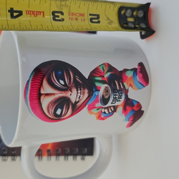 New Colorful Extraterrestrial Alien Mug, Journal & Pen by Mischievous Aliens - Picture 2 of 8
